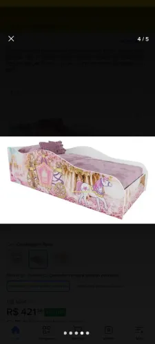 Cama Carruagem menina