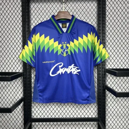 Camisa Brasil Especial Corteiz Azul 1995