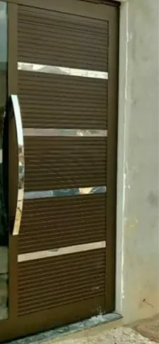 Lindas portas em alumínio branco, preto e bronze. Sofisticadas e modernas.