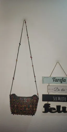 Bolsa artesanal transversal 