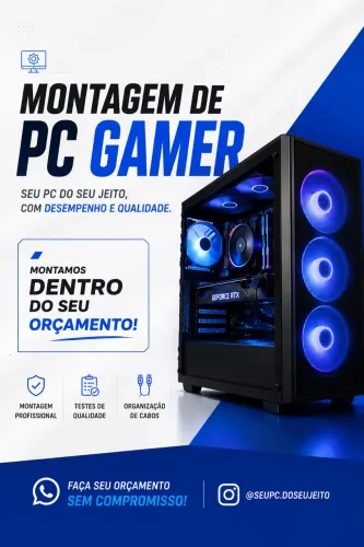 Montamos o seu PC GAMER