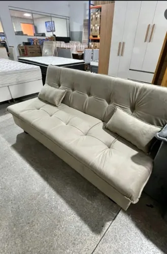 Sofá Cama Espuma D28 (Produto Novo)
