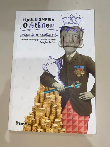 Livro Paradidático O Ateneu editora Moderna