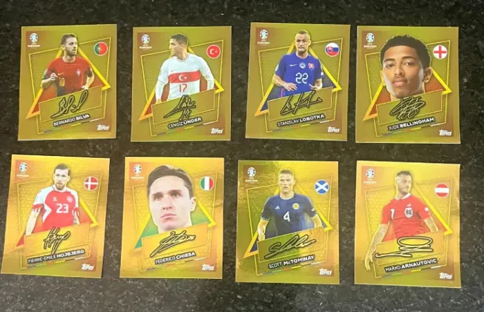 LOTE 8 Figurinhas SPA EuroCopa 2024 Originais