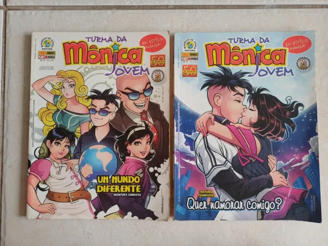 Mônica Jovem pacote 2 mangás 34 e 37
