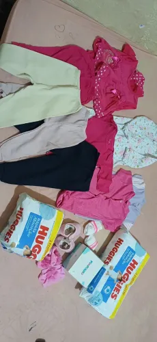 LOTE BEBÊ MENINA 0 a 3 MESES 