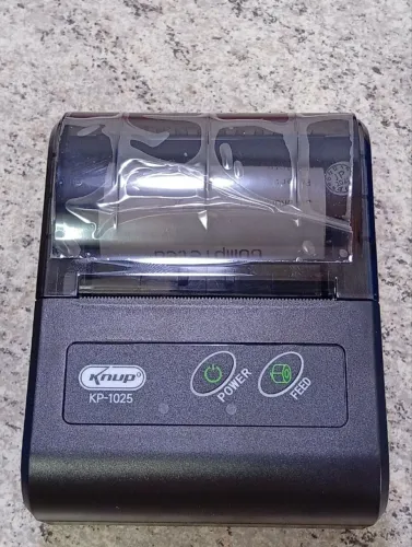 Mini impressora térmica portátil 58mm sem fio USB BT ifood restaurante lojas pedidos