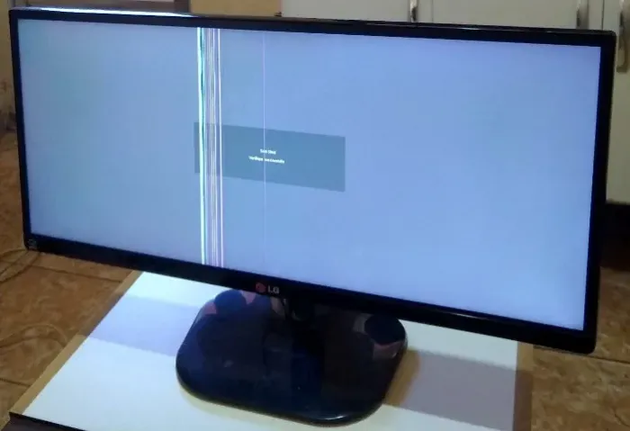 Monitor Gamer LG UltraWide 25" Full HD IPS 25UM65-P - Liga Normal | Com Listra na Tela