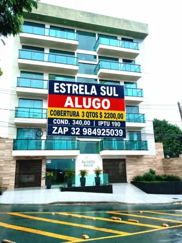 Duplex para aluguel possui 190 metros quadrados com 3 quartos em Estrela Sul - Juiz de For