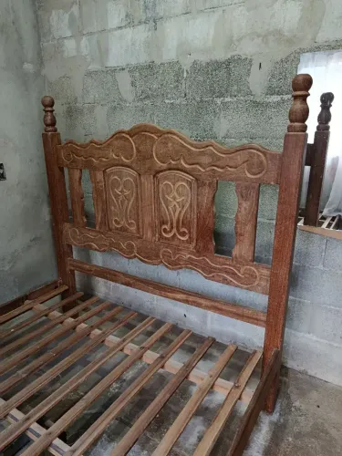 Cama casal sucupira
