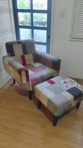 Poltrona patchwork