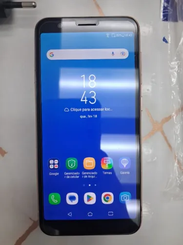  Celular Smartphone Asus Zenfone Live (L1) ótimo, funcionando tudo com capa e película