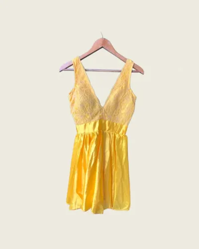 Vestido de festa infantojuvenil 