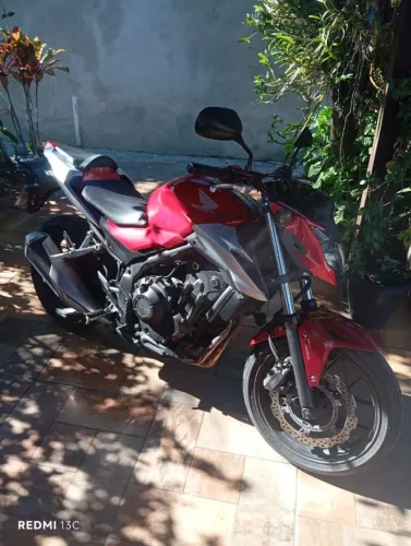 HONDA CB500F VERMELHA