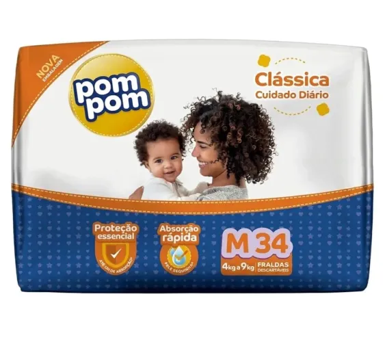 Pompom clássica c/34