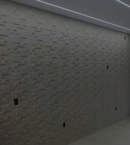 Instalação de placayde gesso 3d 