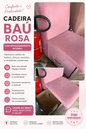Cadeira baú