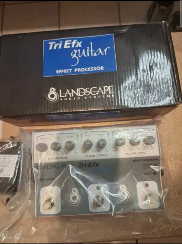 Pedal Guitarra(Novo) da Landscape com efeito trieffect incluso nota fiscal do produto