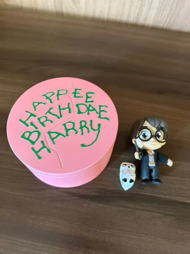 Funkos Harry Potter Edwiges e bolo Cacau Show