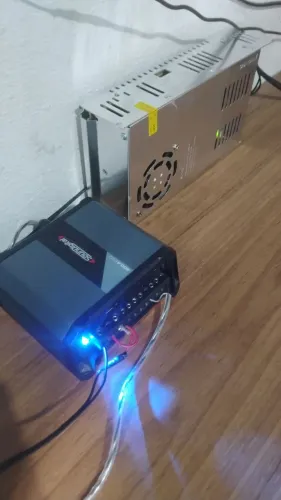 FONTE 12V 50A + MÓDULO 400 EVO