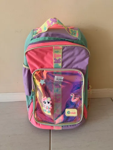 Mochila de rodinhas puket nova original 