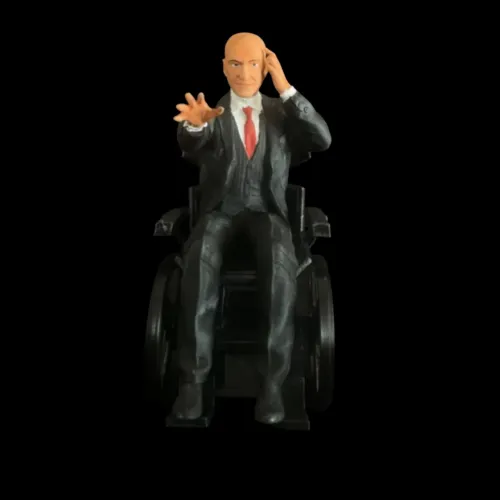 Boneco colecionável figure do Professor Xavier X-men marvel em impressão 3D 15 cm.