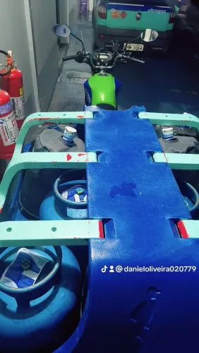 Triciclo para gás