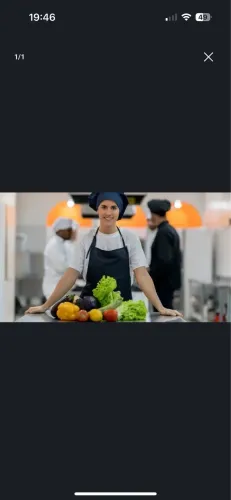 Auxiliar de cozinha