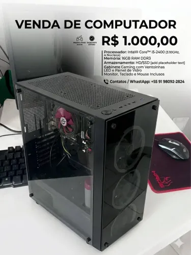 Vendo computador Intel core i5