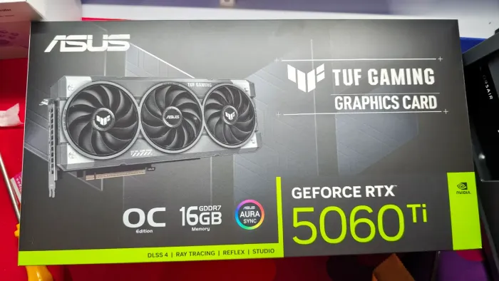 ASUS TUF RTX 5060 TI 16GB 2 anos e 8 meses garantia 
