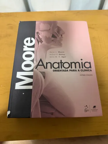 Livro Moore anatomia orientada pela clínica