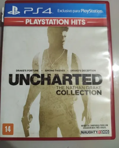 Uncharted Colection 1, 2 e 3 em português