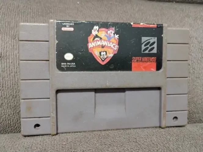 Cartucho Animaniacs SNES - Paralelo
