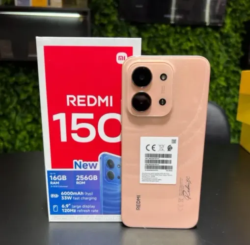 Redmi 15C 4G 256GB/4ram- laranja NOVO NA CAIXA