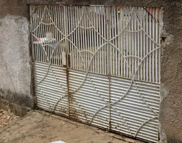 Portão de duas folhas