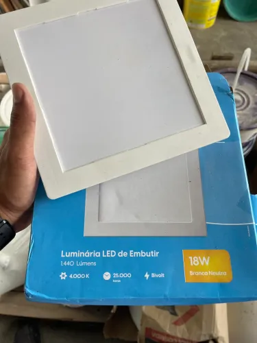Painel de led 4000k branca neutra