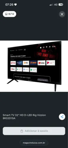 Tv vizzion 32