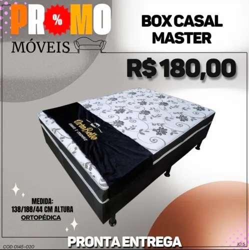 Cama box casal