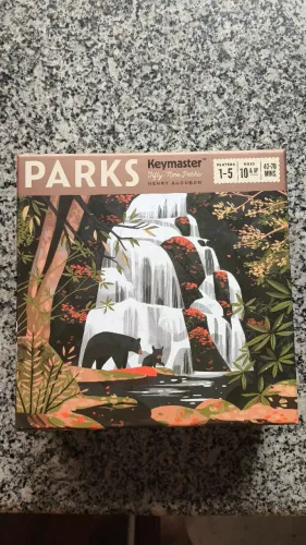 Parks 1° Edição (Em Inglês - Pouco Dependente de Idioma)- Jogo de Tabuleiro 