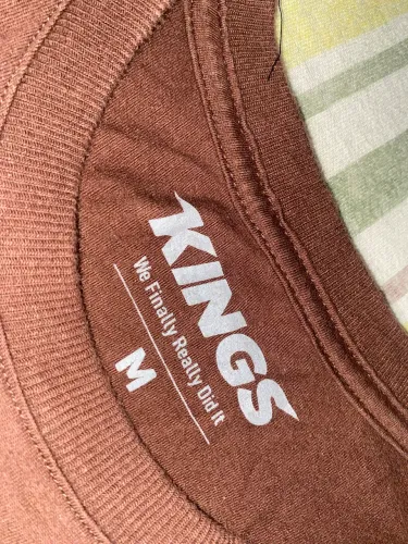 Camiseta Kings Sneakers Skateboarding Marrom
