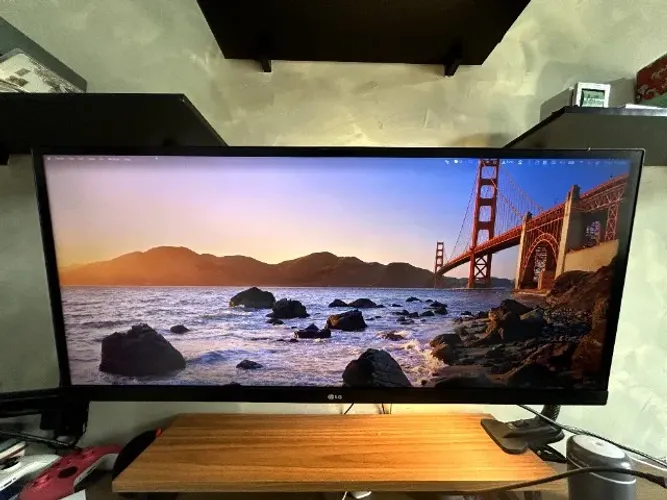 Monitor LG Ultrawide 29" + Braço articulado
