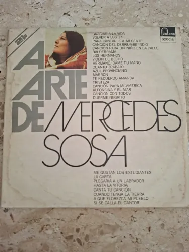 Disco duplo Mercedes Sosa (a arte de)