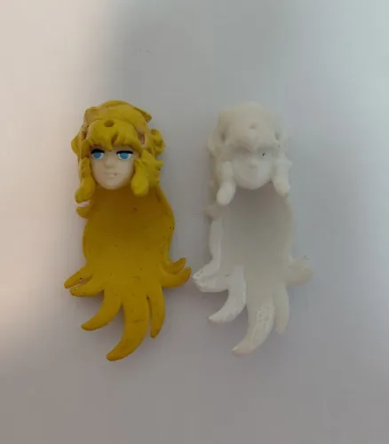 Cavaleiros Do Zodíaco Head Misty de Lyzard Vintage