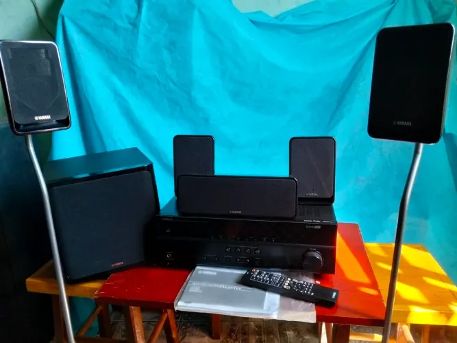 Yamaha home funcionando tudo