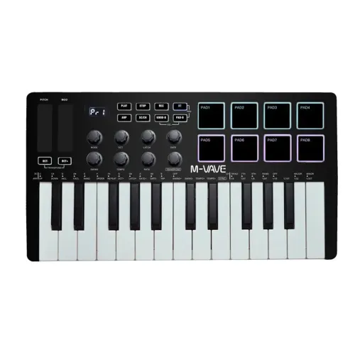 Teclado Midi M-VAVE smk 25
