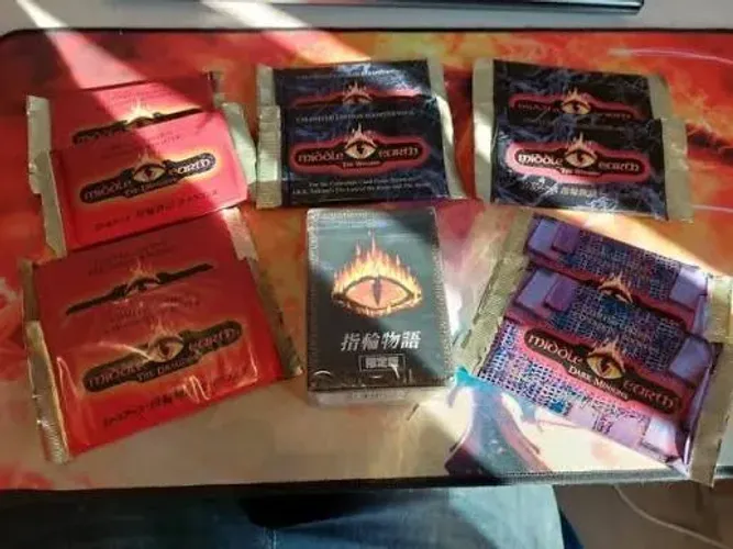 Lote 3 Boosters Raros Middle-Earth CCG (MECCG) - 1995/1996 (Selados)