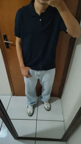 Calça baggy jeans Renner tamanho 40