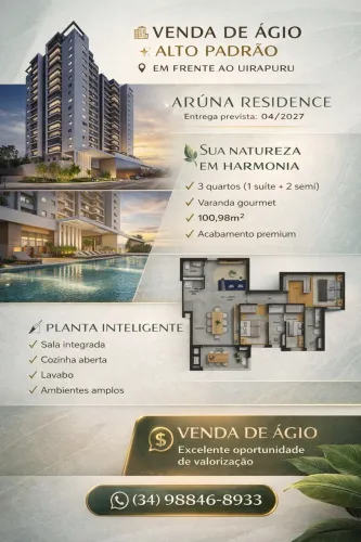 Venda de agio Aruna