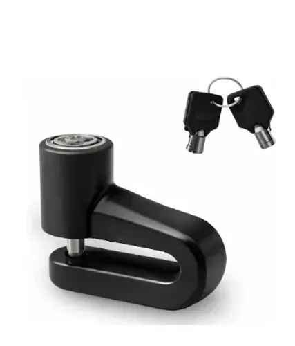 Trava/cadeado de disco antifurto moto ou bicicleta