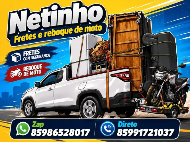 Netto frete serrinha em toda Fortaleza